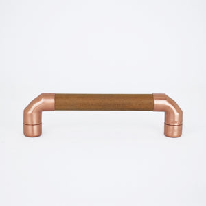 Copper Handle with Sapele - Proper Copper Design