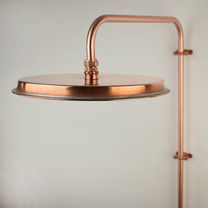 Add a touch of sophistication to your bathroom with this beautiful copper shower head, crafted with exquisite attention to detail and quality craftsmanship.