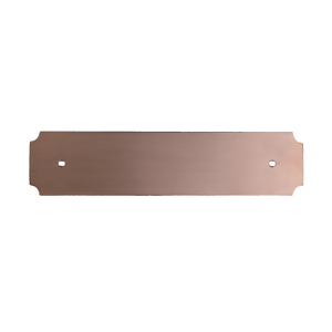 Traditional Copper Backplate - Proper Copper Design