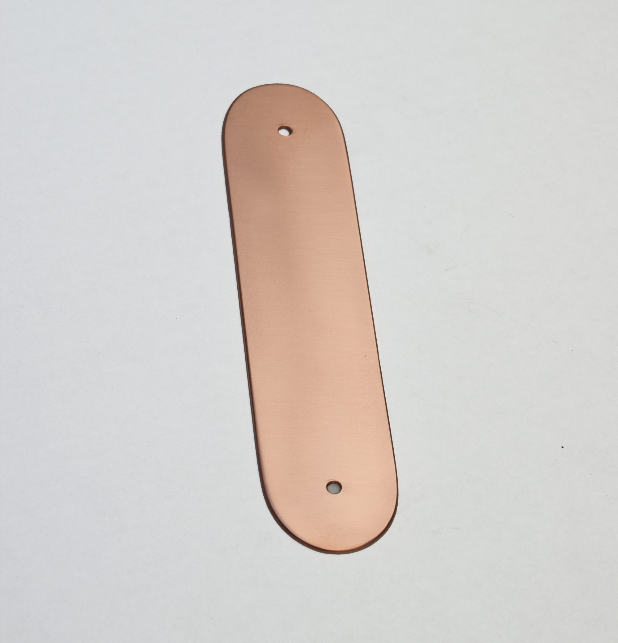 Curved Copper Backplate - Side view
