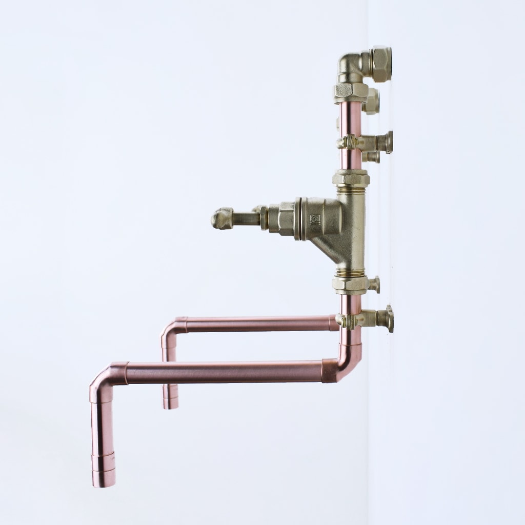 Layou Copper Taps - Side view