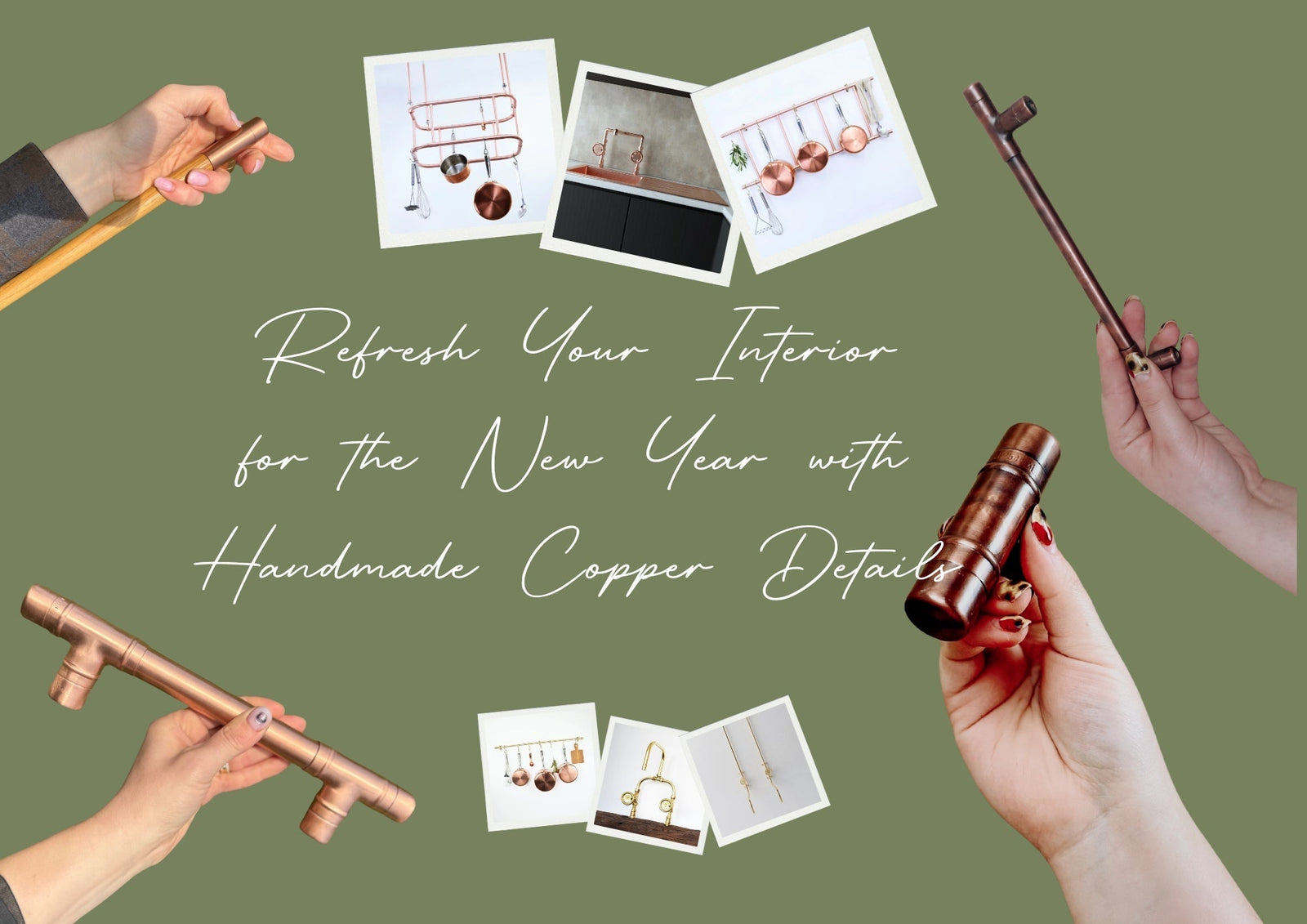 Refresh Your Interior for the New Year with Handmade Copper Details