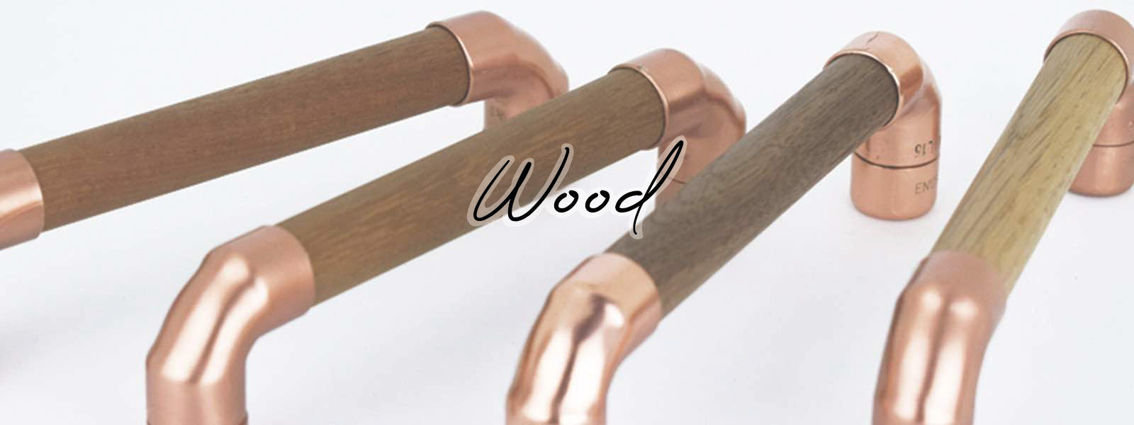 Copper and Wood Handles
