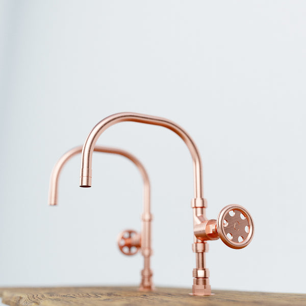Coral Twin Fully Copper Taps - Proper Copper Design