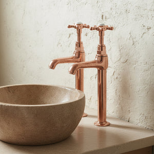 Victoria Tall Copper Taps | Vintage