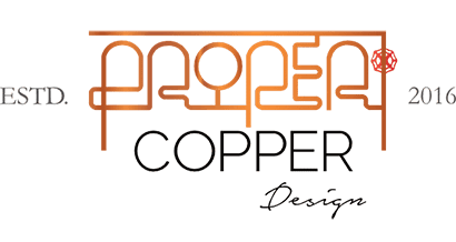 Proper Copper Design Logo
