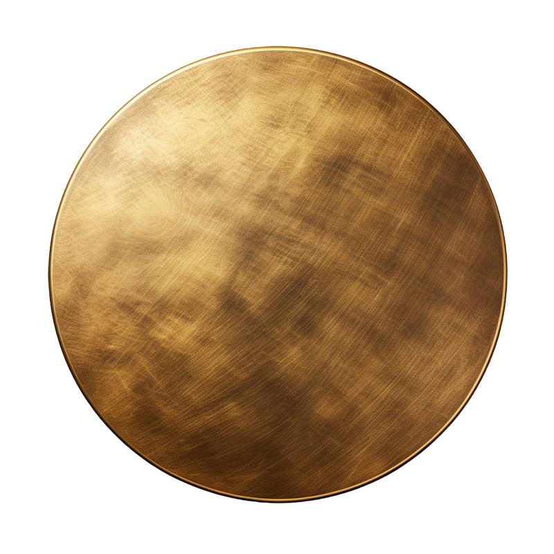 Antique brass finish