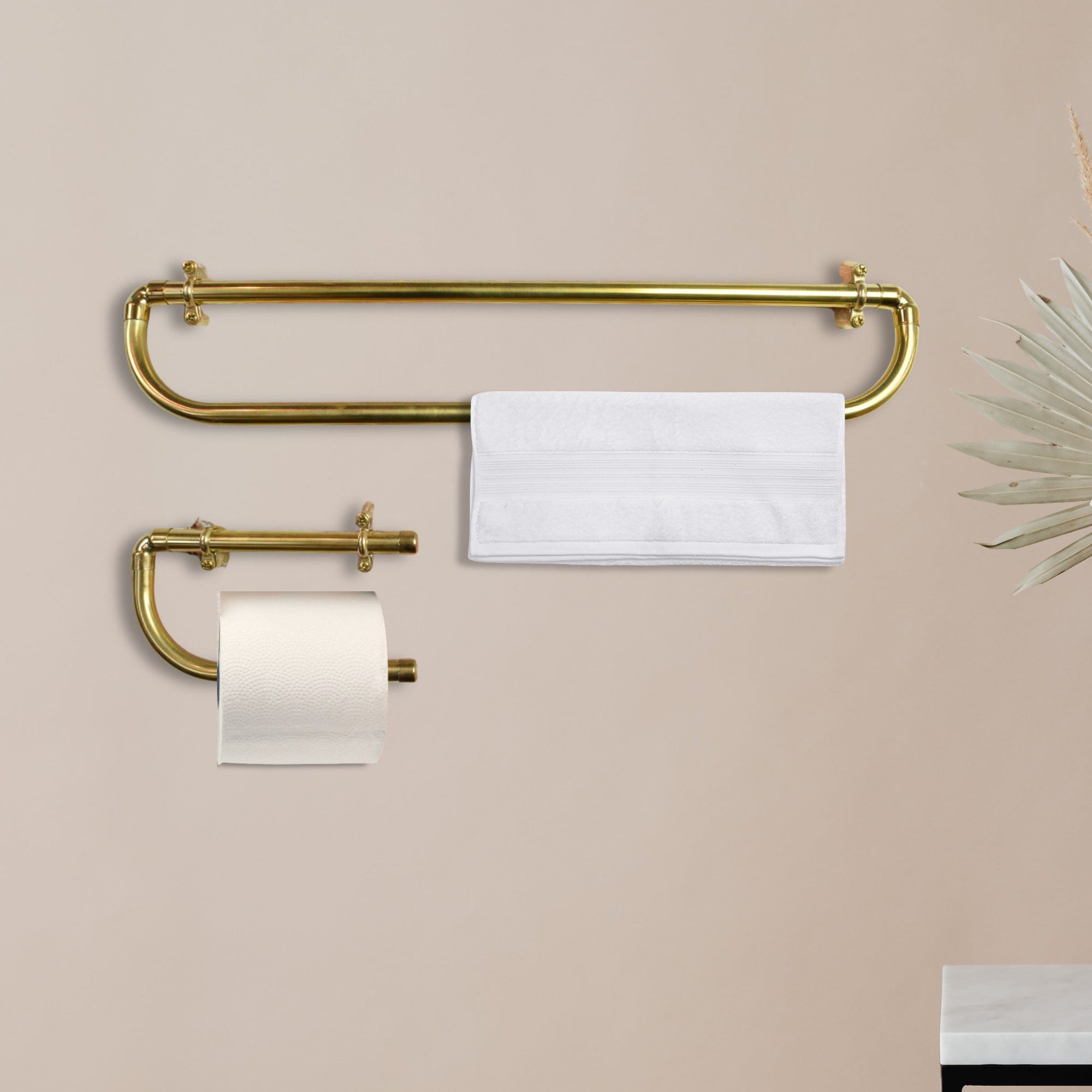 brass toilet accessory set solid brass