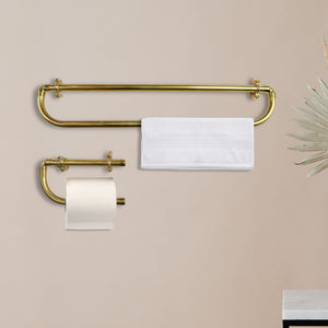 brass toilet accessory set solid brass