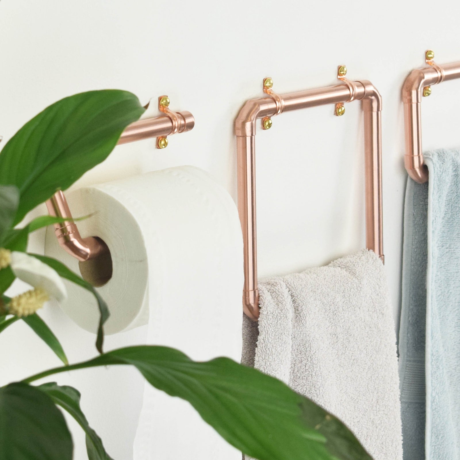 Copper Bathroom Set