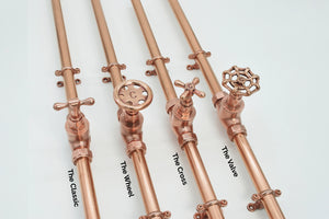 copper tap heads