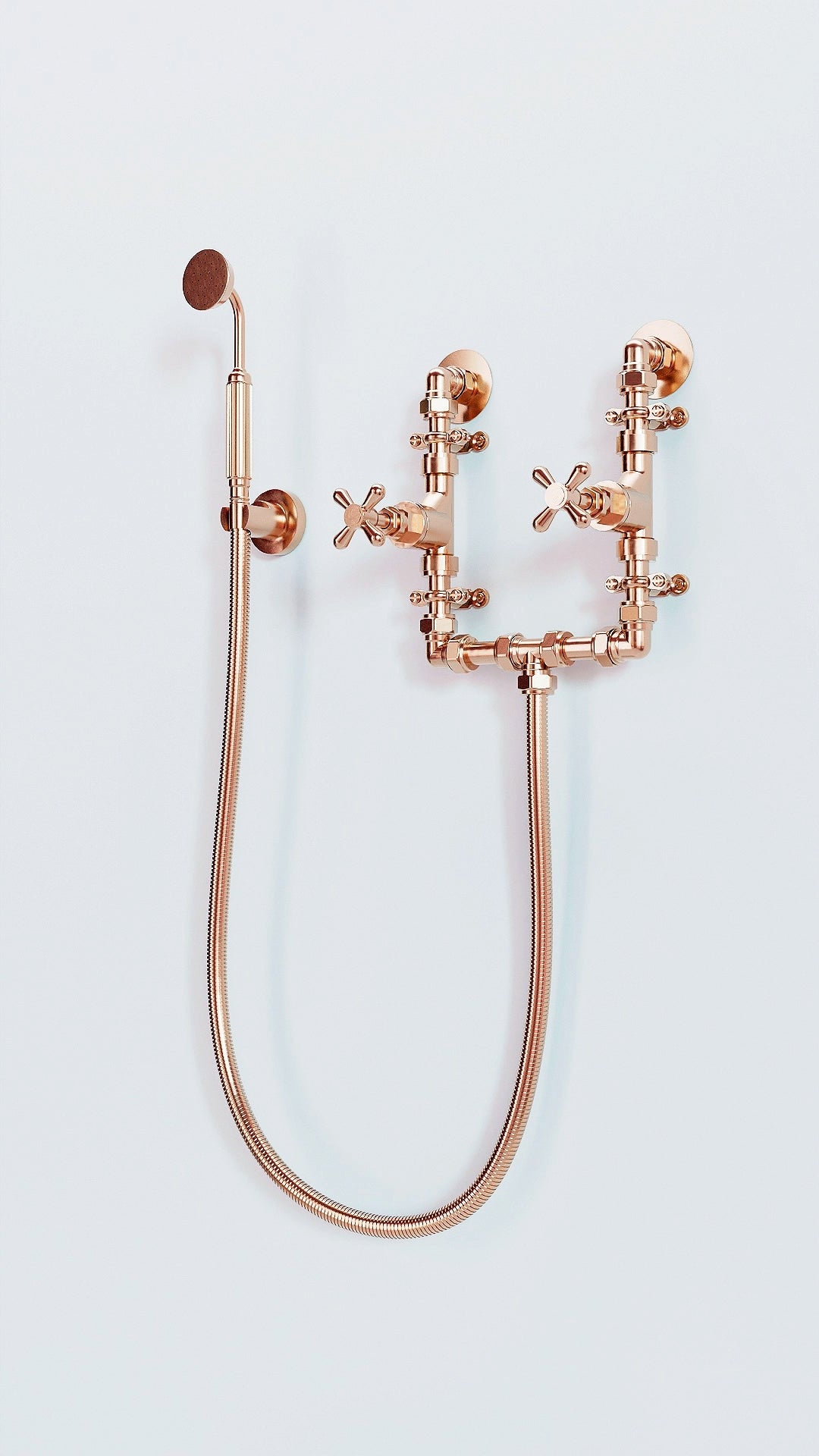 Copper mixer dog shower wash for professional dog grooming