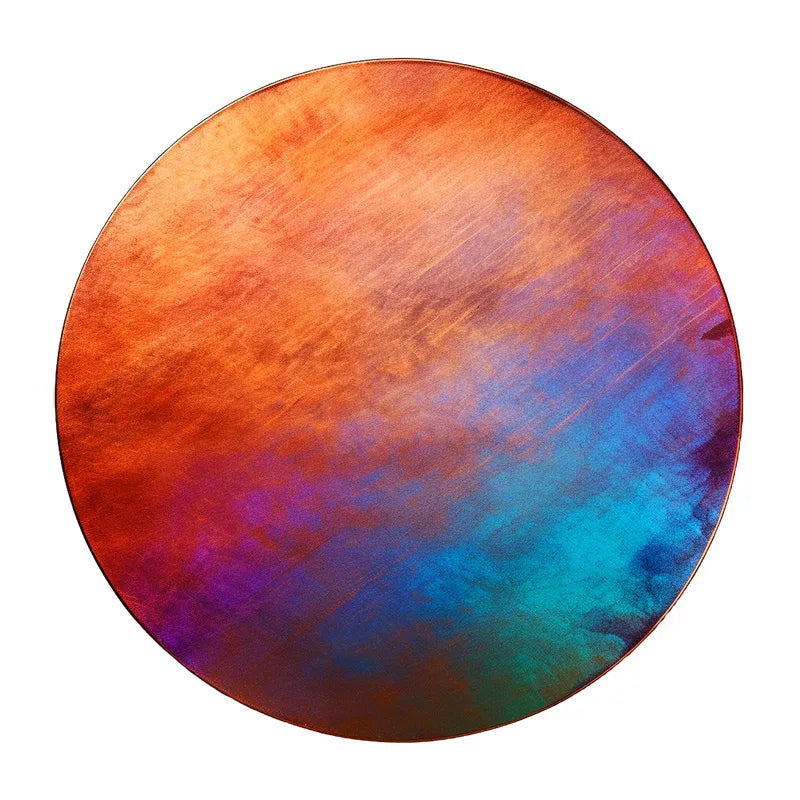 marbled colourful copper