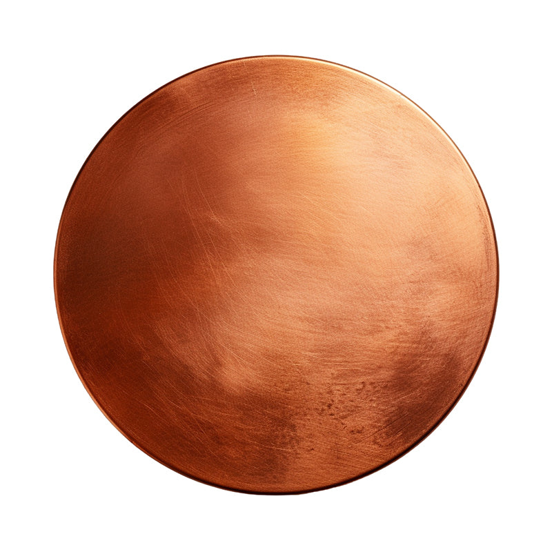 Natural copper finish tile