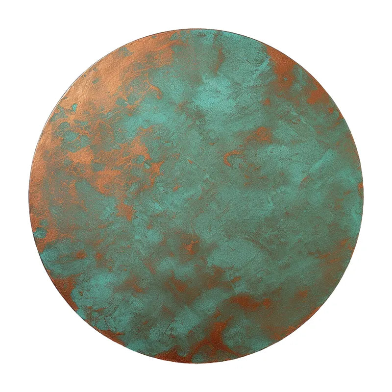 verdigris copper finish