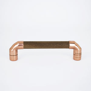 Copper Pull with Walnut - Proper Copper Design