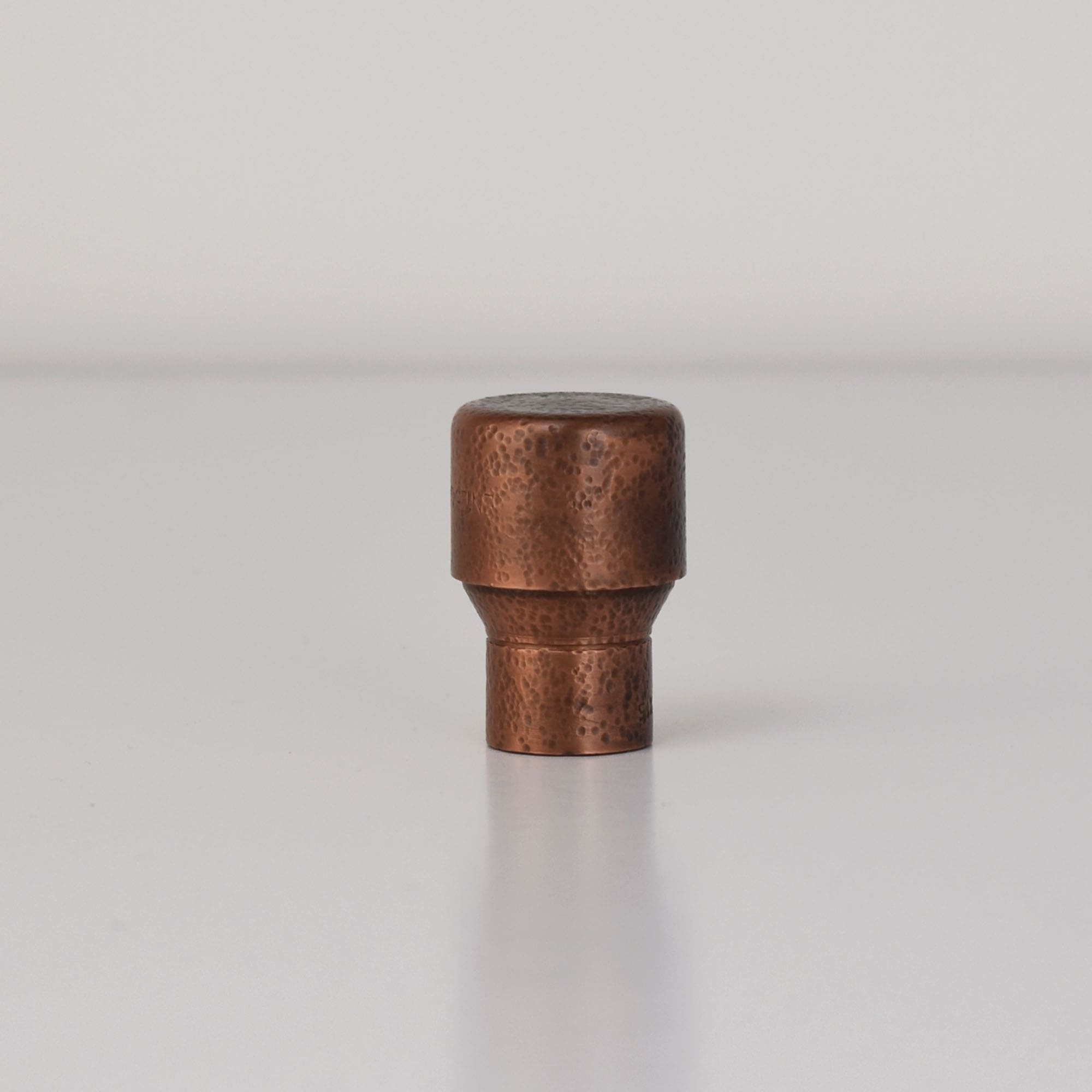 Rustic Copper Raised Dimple Knob - Proper Copper Design