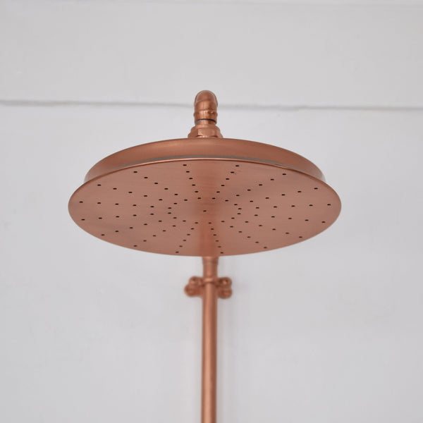 Copper Shower with Handset Allure Proper Copper Design