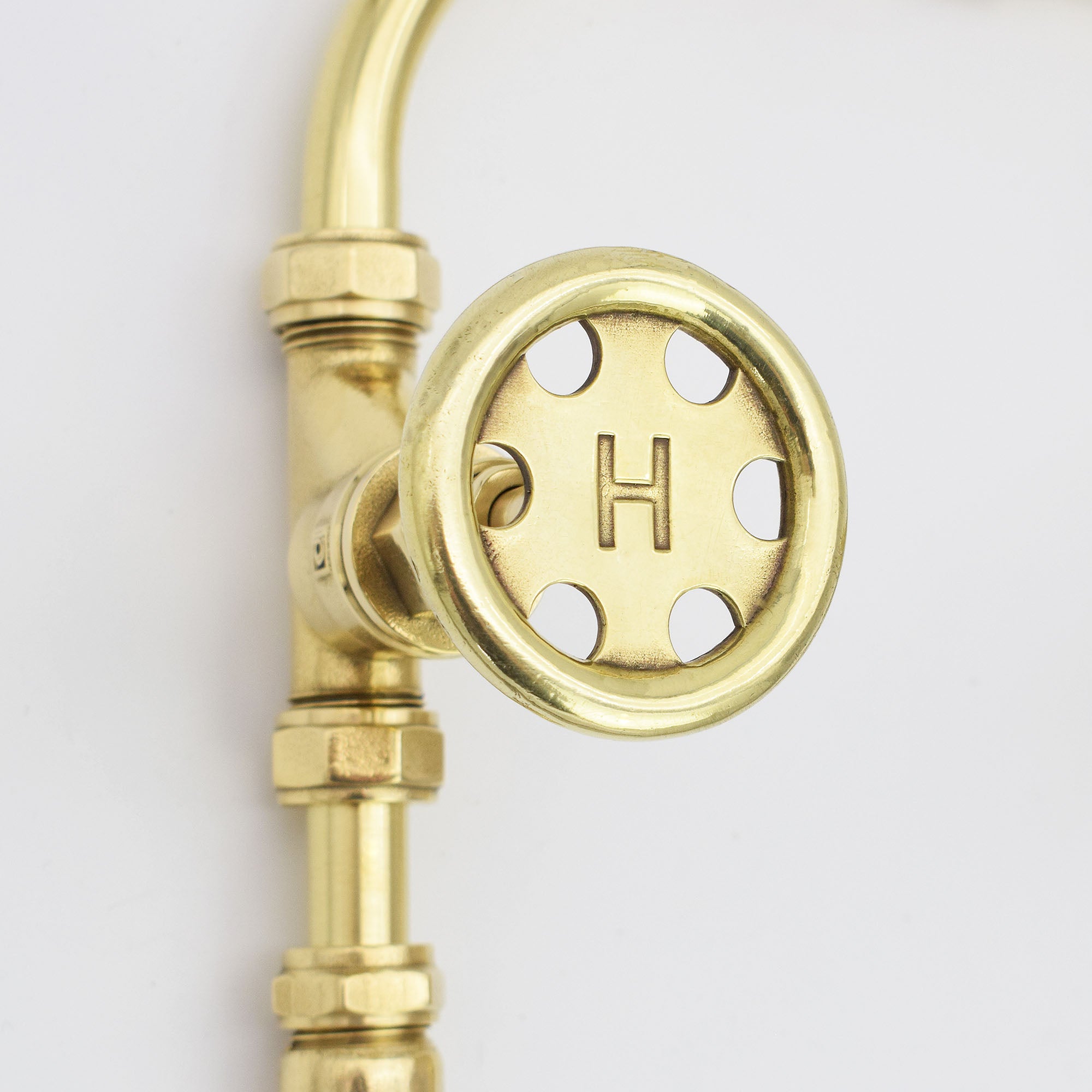 customizable brass taps available in our Brighton Showroom or contact us online via our online store