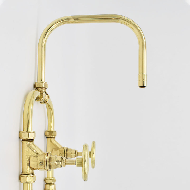 Fully Brass Tap Seine (Handcrafted in the UK) / Proper Copper Design