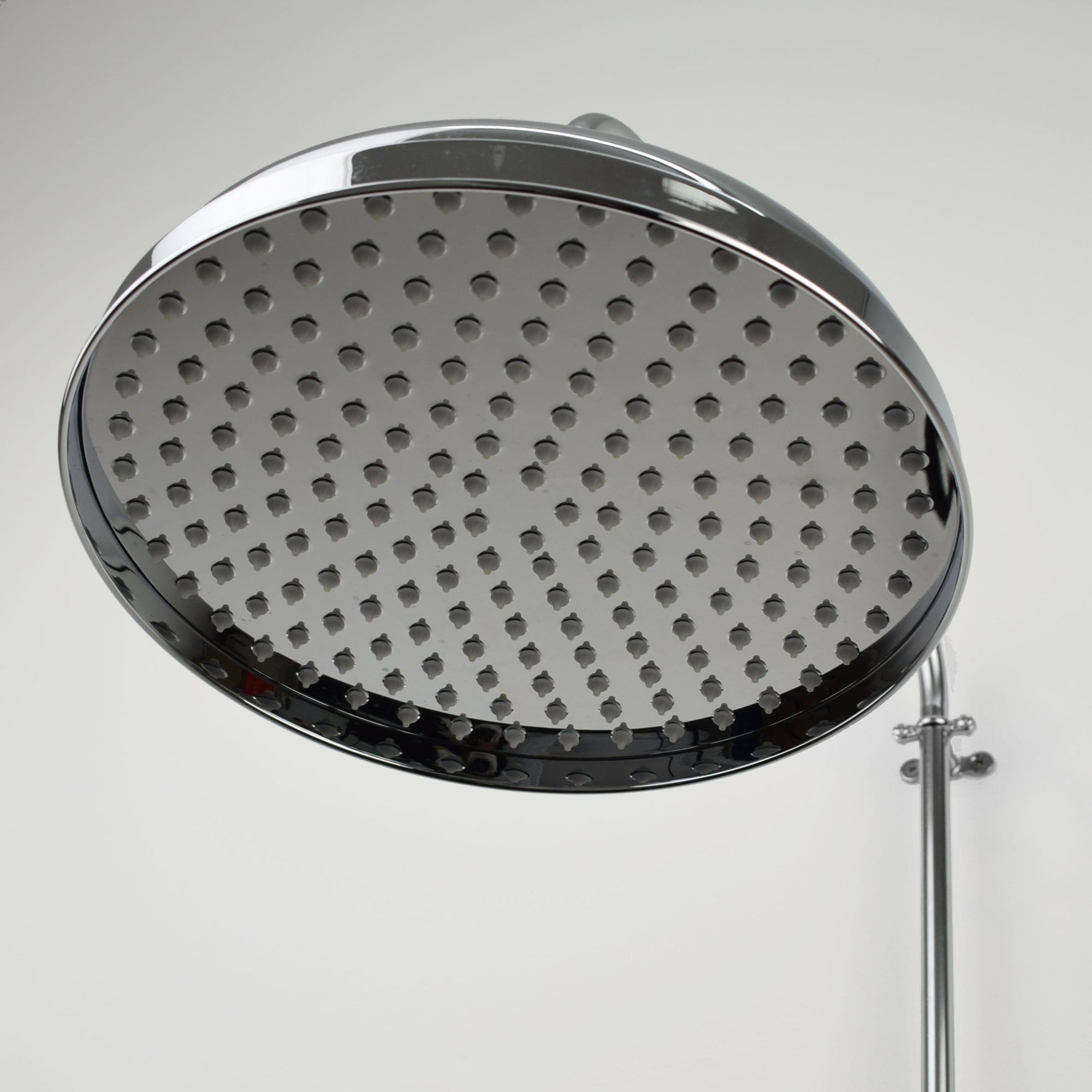 Chrome Shower Head - Large Traditional Bell - Proper Copper Design