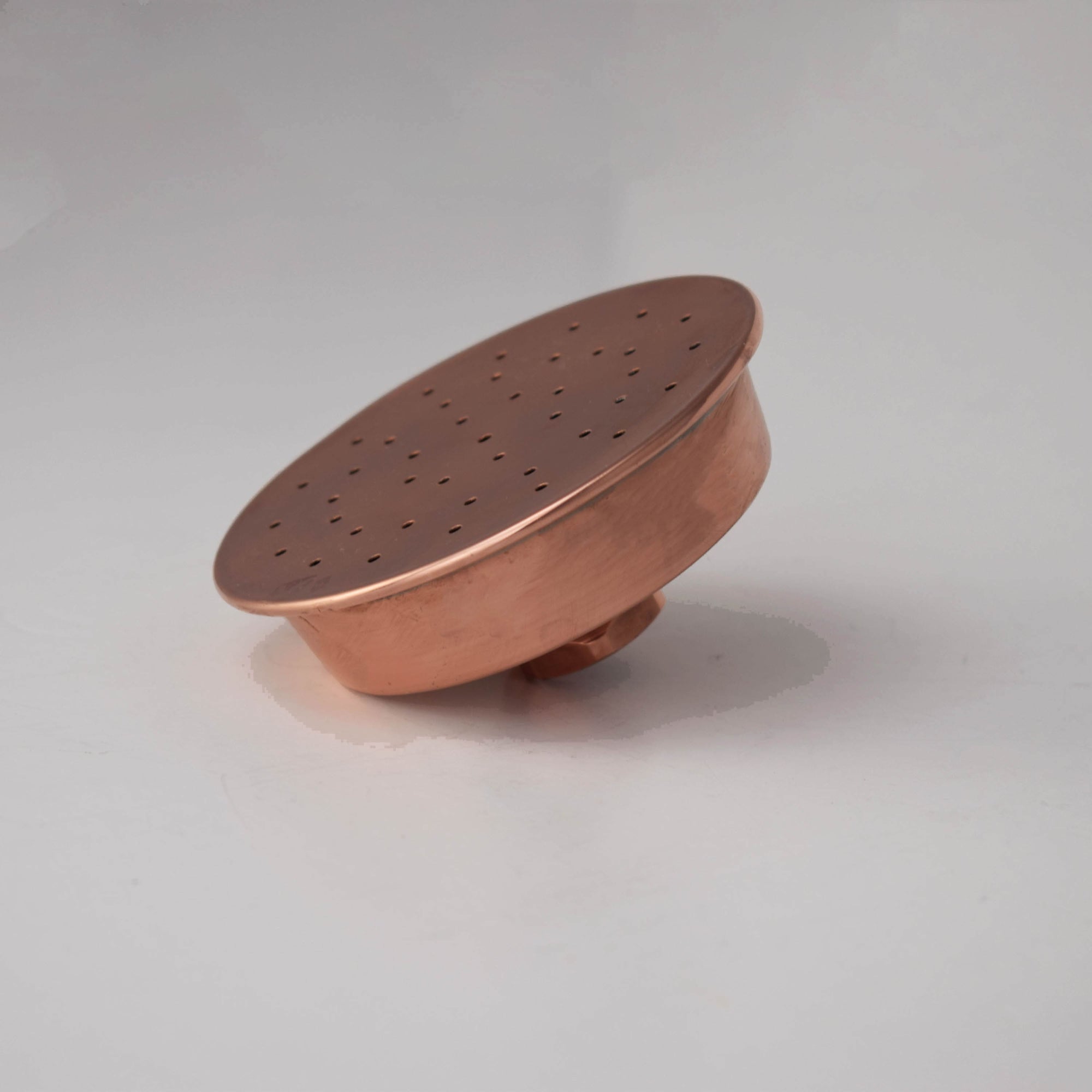 Copper Shower Head - Small Shower Rose - Proper Copper Design handcrafted