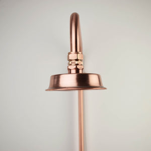 Upgrade your bathroom with this luxurious copper shower head, designed to provide a spa-like shower experience in the comfort of your own home.