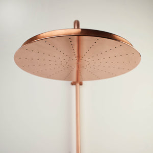 This stylish copper shower head not only looks great, but is also easy to install and maintain, making it a hassle-free addition to your bathroom.