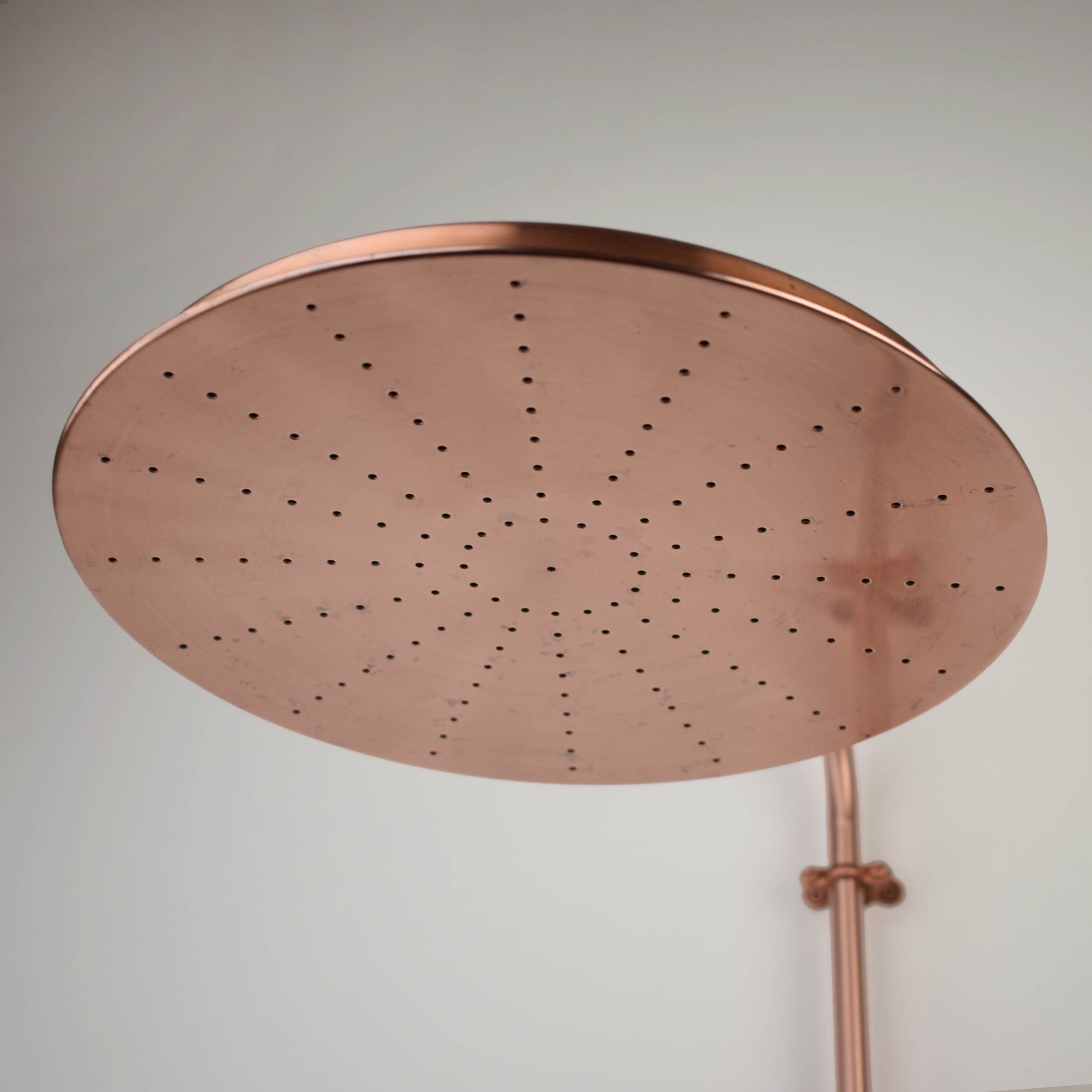 Copper Shower Head - Large Pan Head - Proper Copper Design