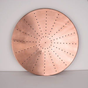 Copper Shower Head - Large Pan Head - Proper Copper Design