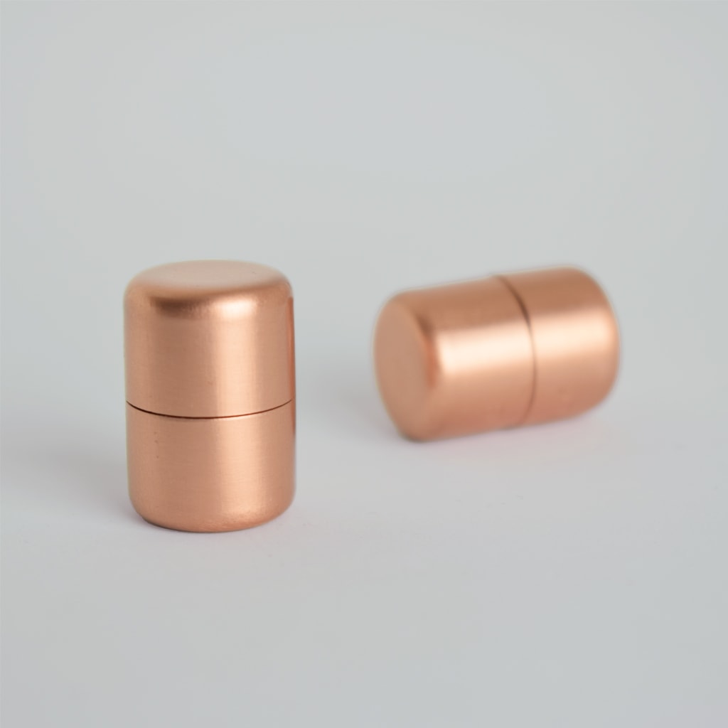 Copper Knob - Closeup