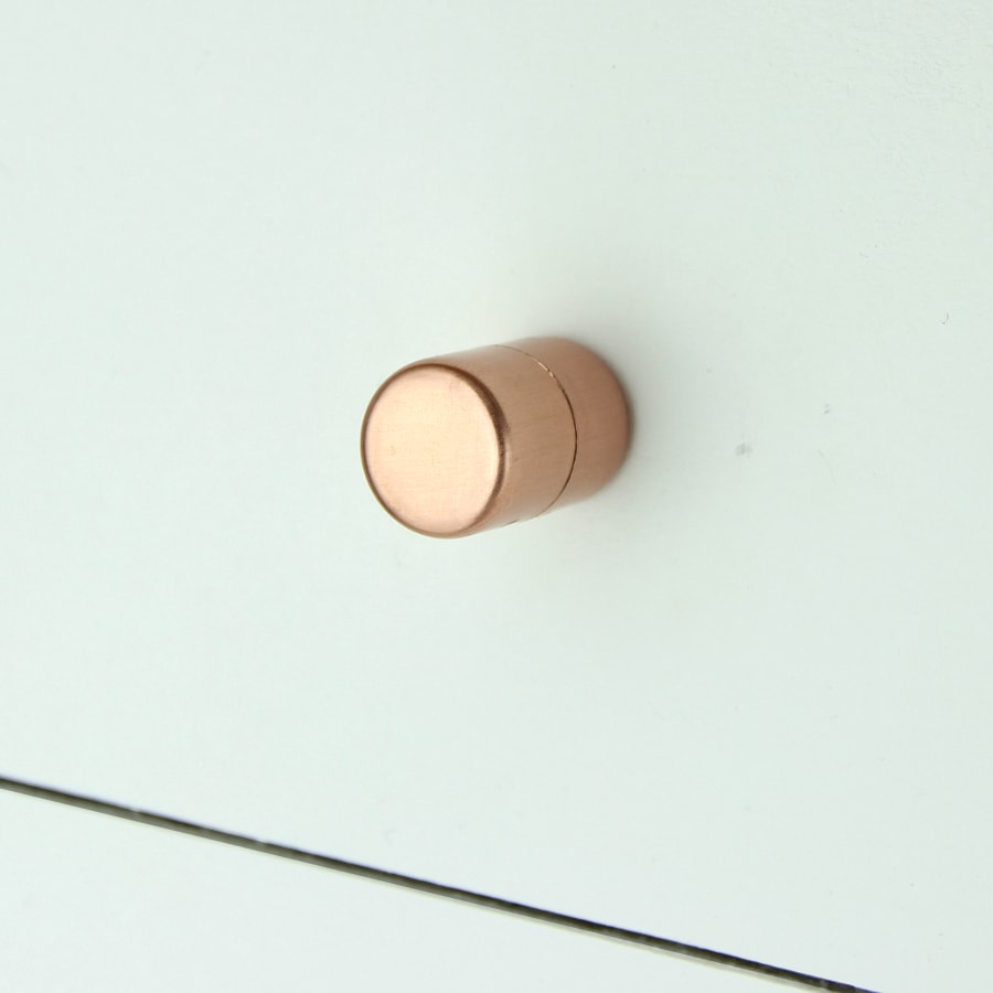 Copper Knob - Side Shot