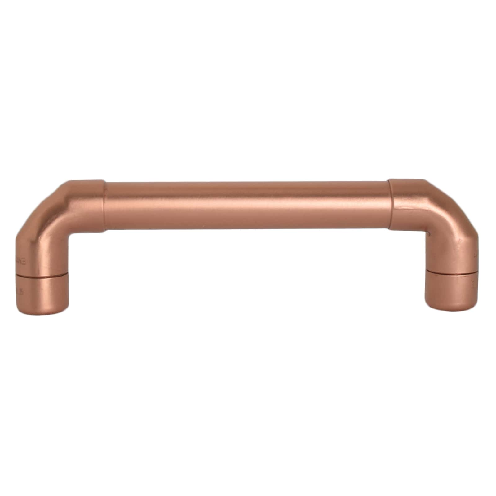 Copper Handle on white background