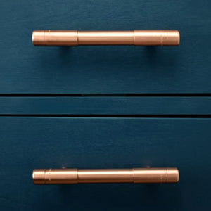Copper Pull Handle - T-shaped (Thick Bodied) - Front Shot