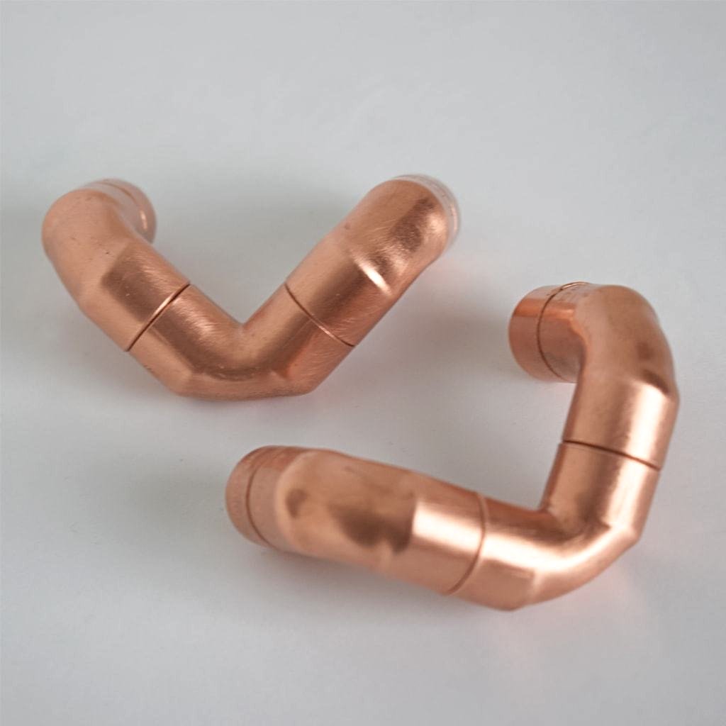 Copper Pull V-shaped 90* - Close Up