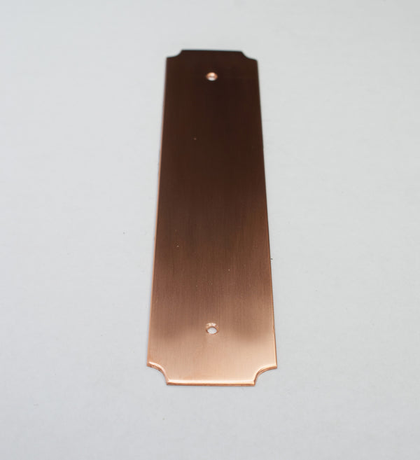 Traditional Copper Backplate / Proper Copper Design