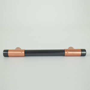 Matt Black Handle and Copper Mix - Flat on white surface