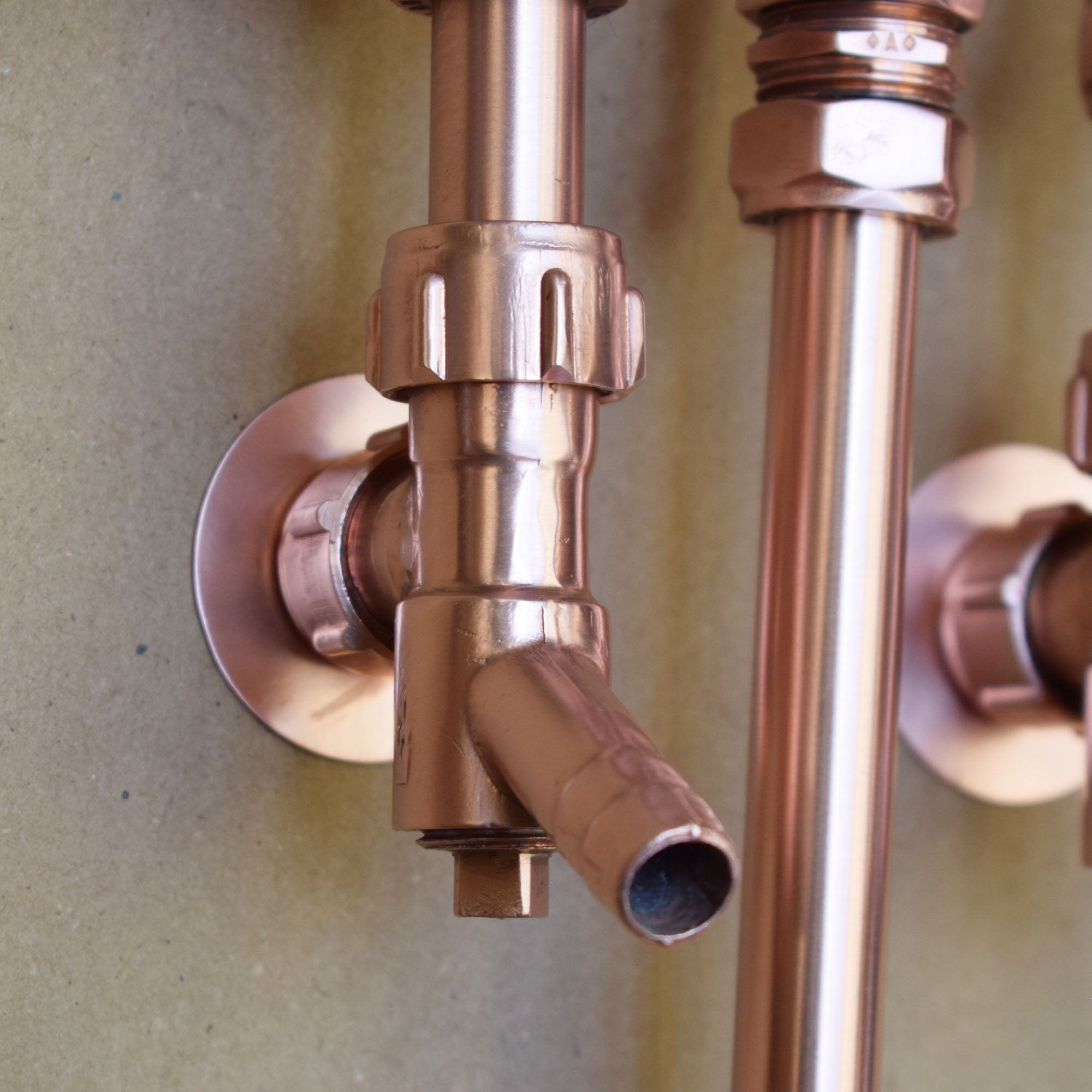 outdoor showering - winter drain off valves