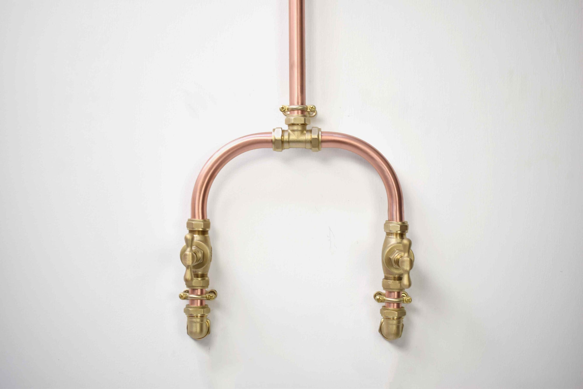 Copper and Brass Shower - Kamakura - Proper Copper Design