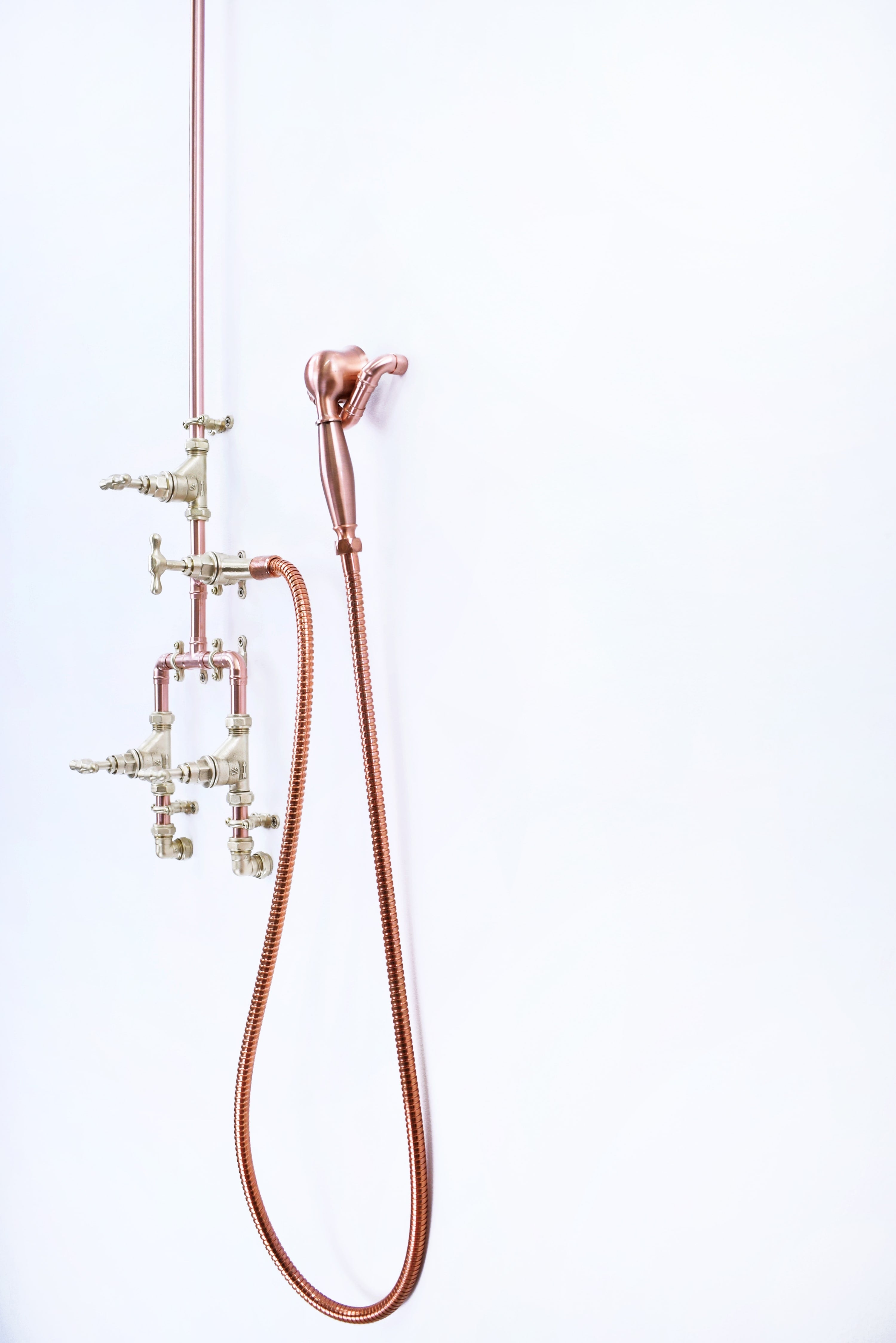 Indoor and Outdoor Showers Made in England - Proper Copper Design