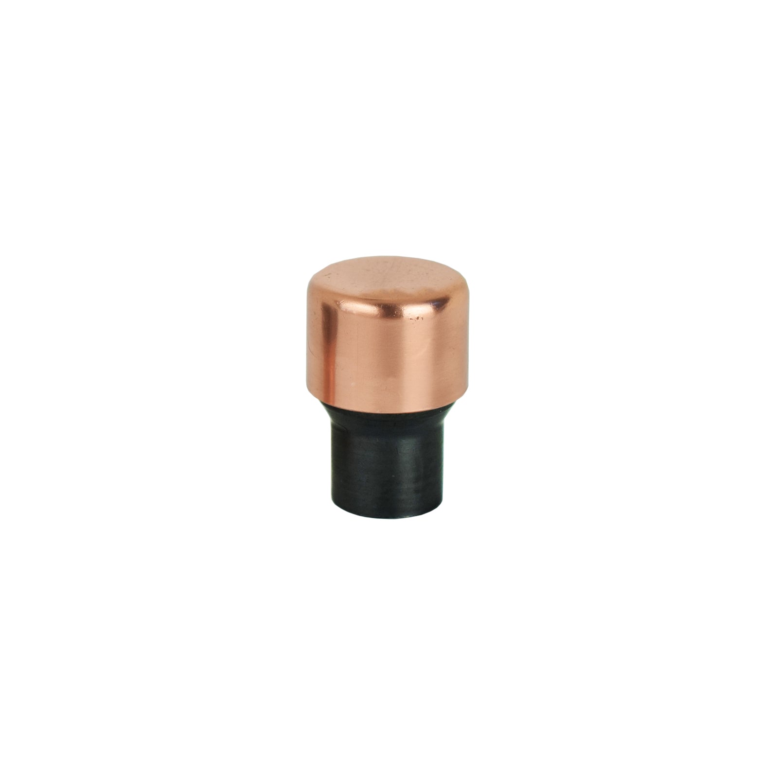 Matt Black Raised Copper Knob - Satin Mix - Proper Copper Design