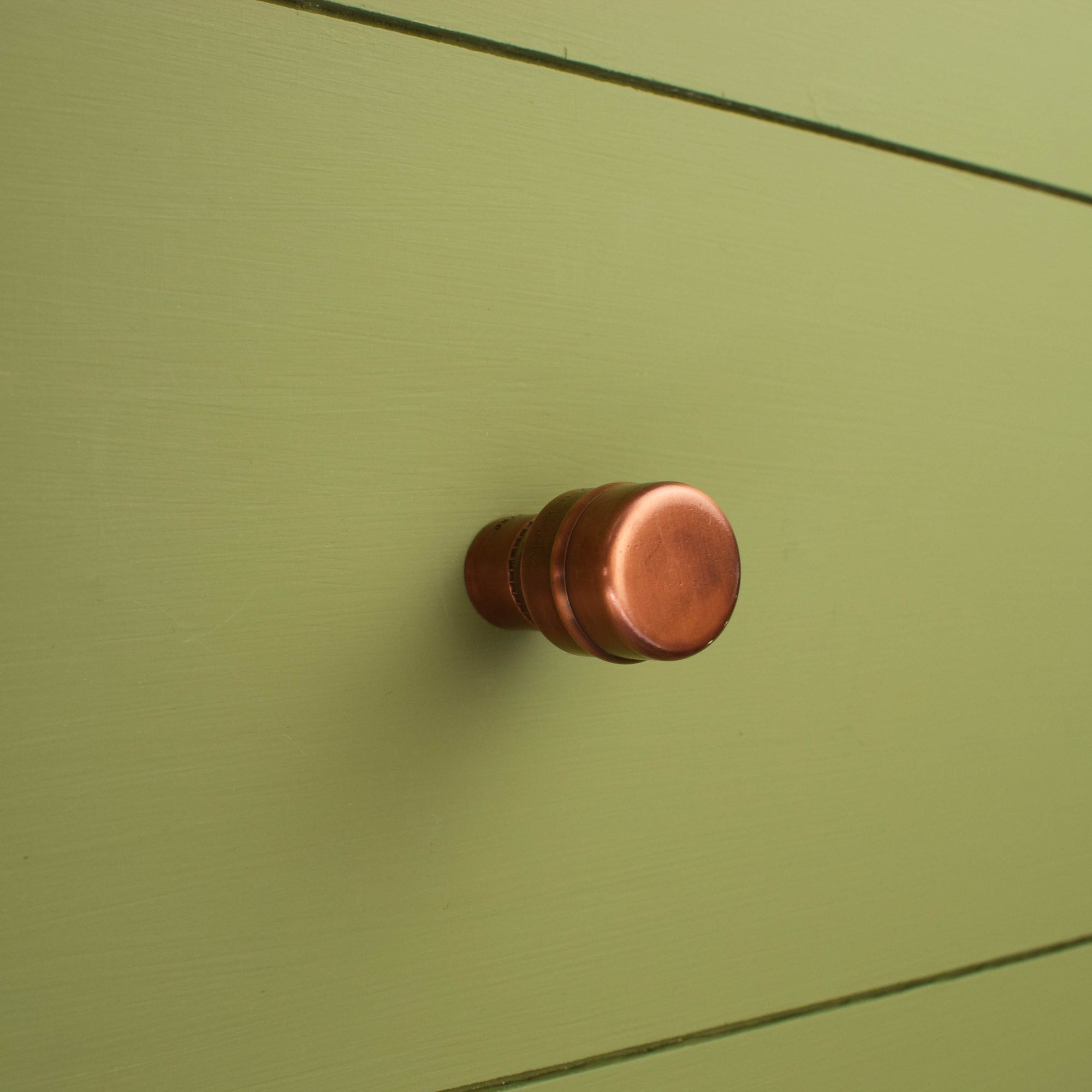 Copper Knob - Raised - Aged - Proper Copper Design