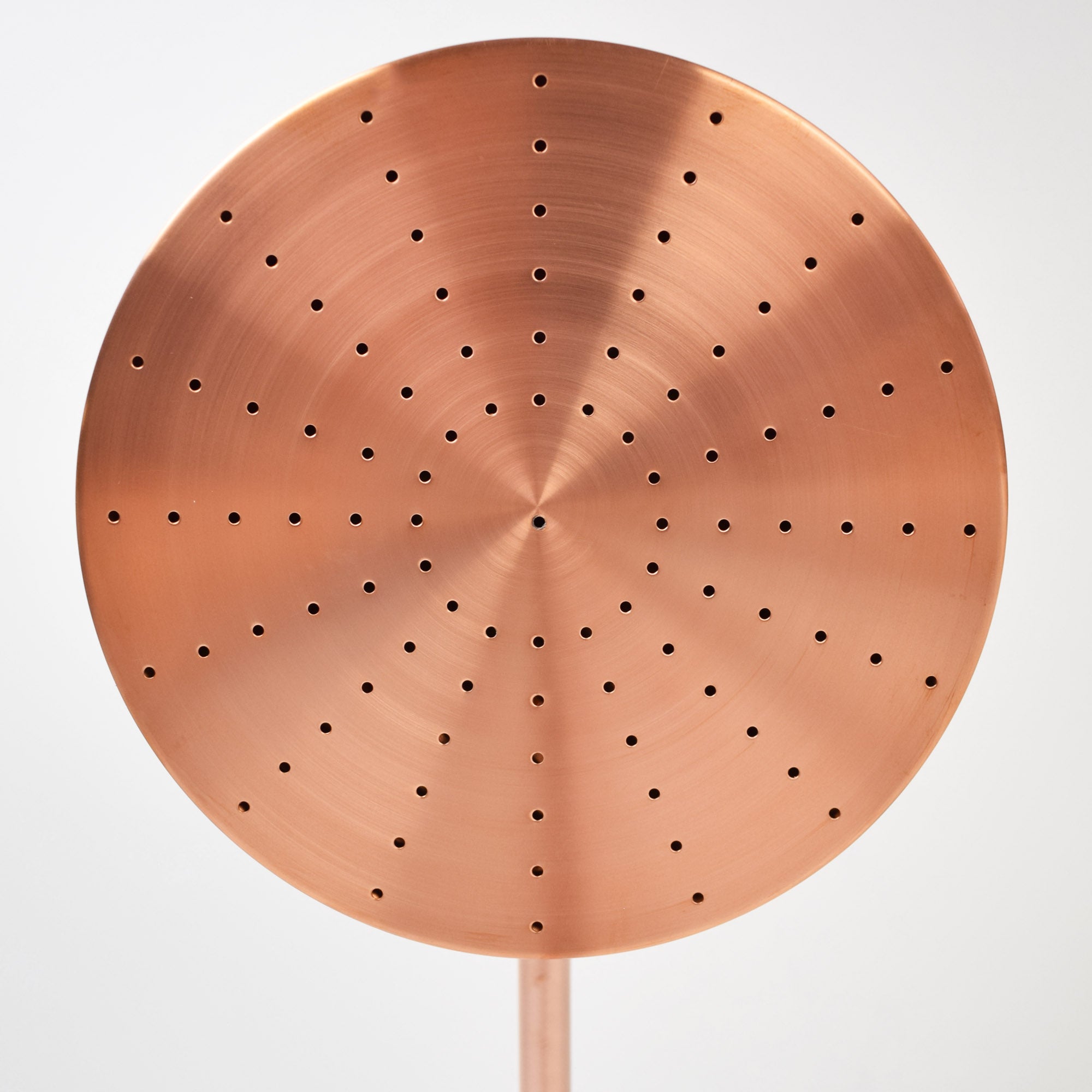copper shower head polished now available