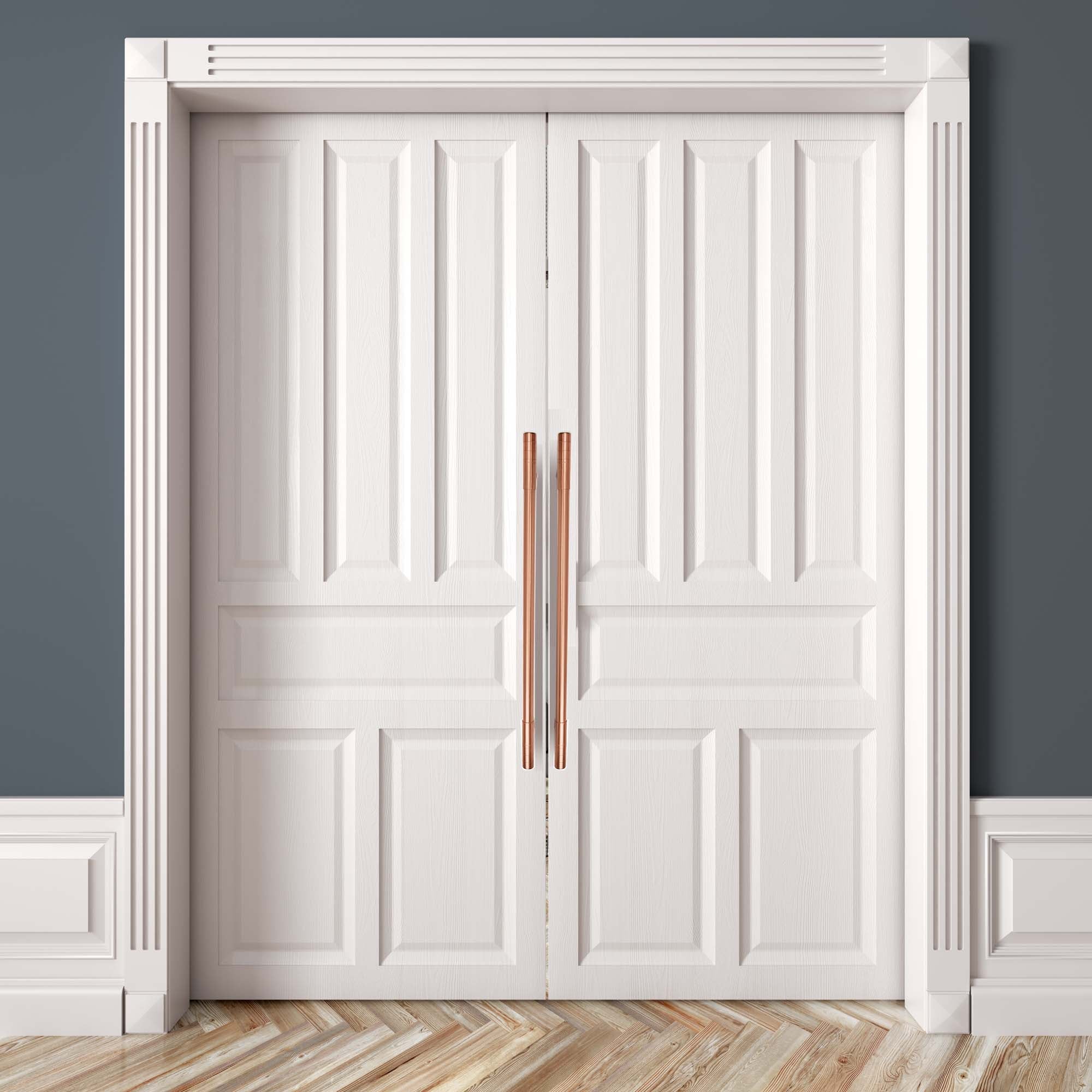 Front Door Handle Collection - Proper Copper Design