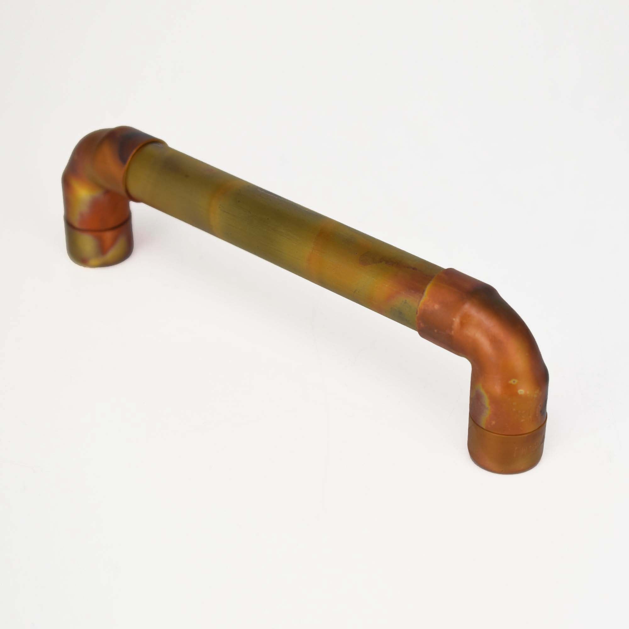 Copper Handle - Marbled - Angled view
