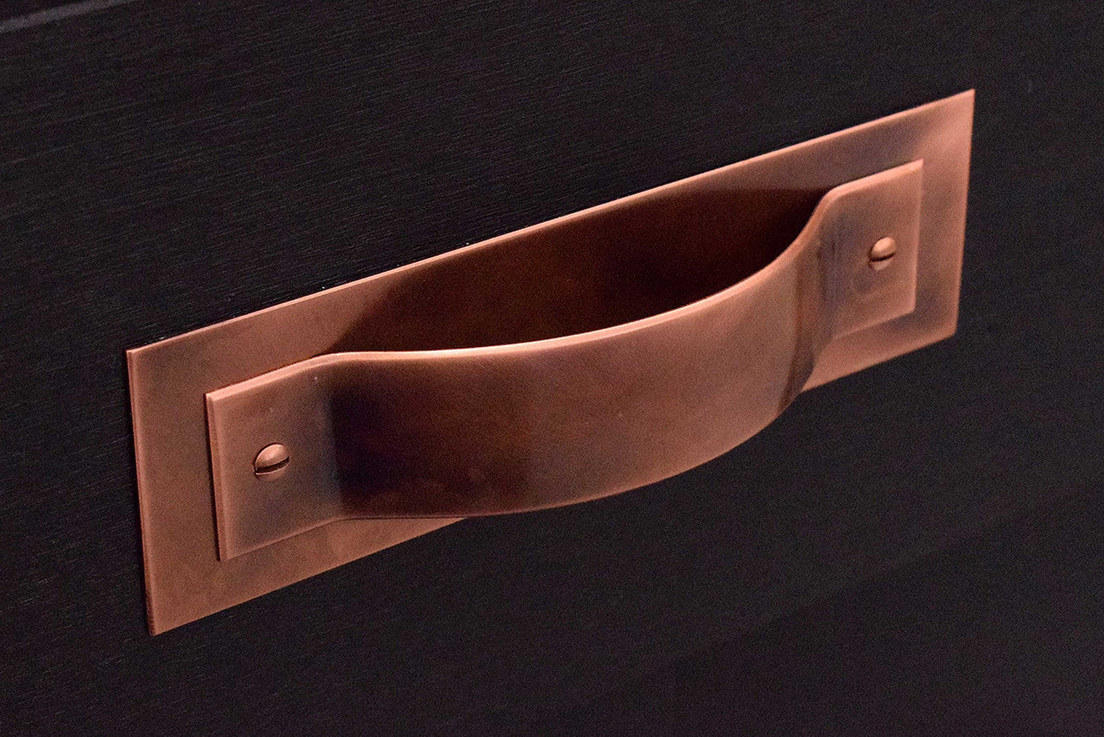 Copper Handle Aged - Traditional Design - Proper Copper Design