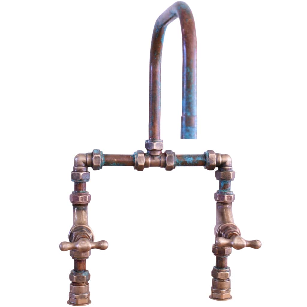 Verdigris Copper Tap - Congo - Proper Copper Design