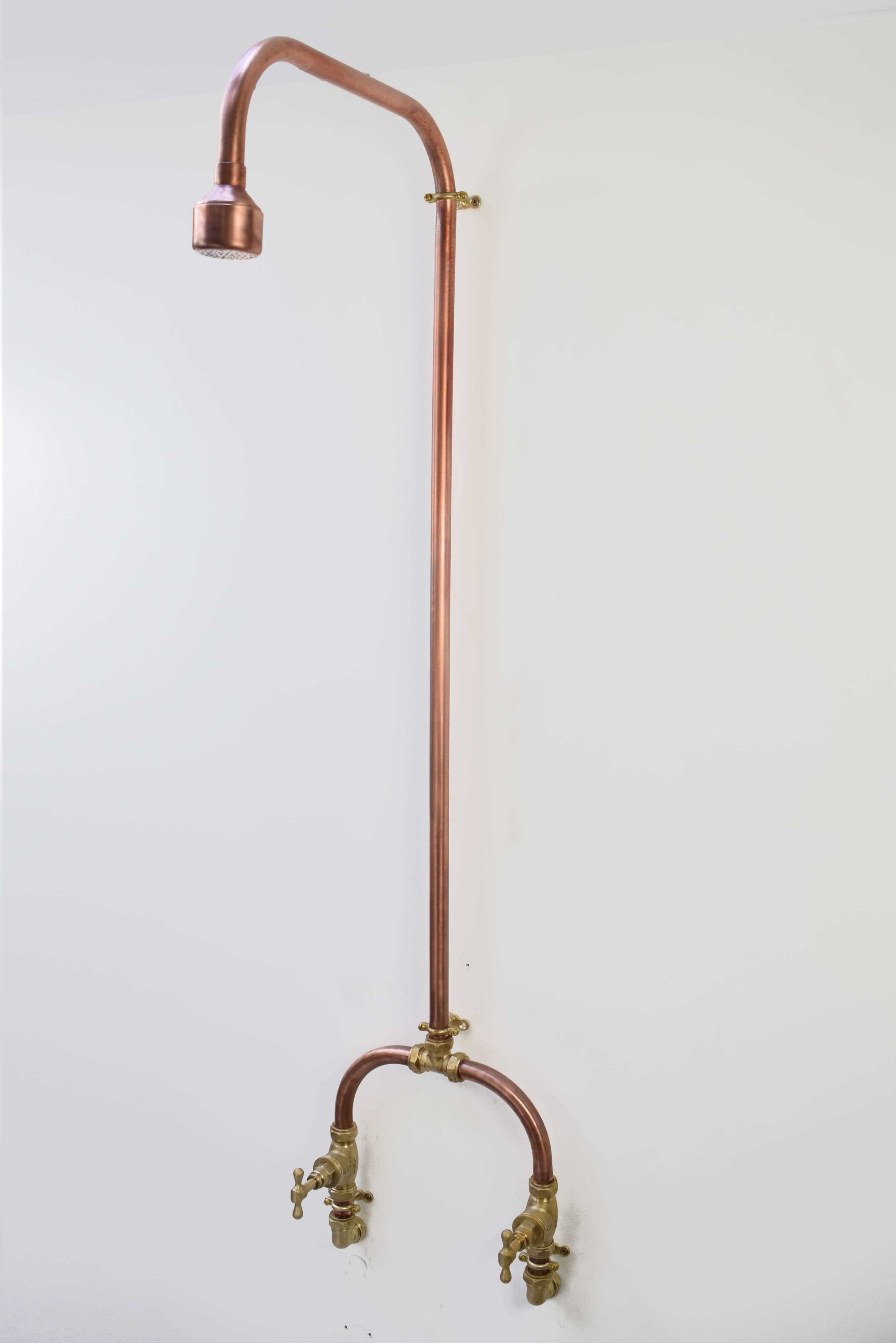 Copper Shower Fixture at Helene Winkleman blog