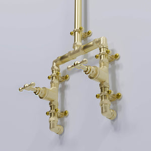fully brass shower found in our bathrooms online section