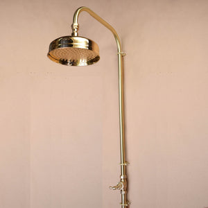 solid brass shower head and custom shower heads